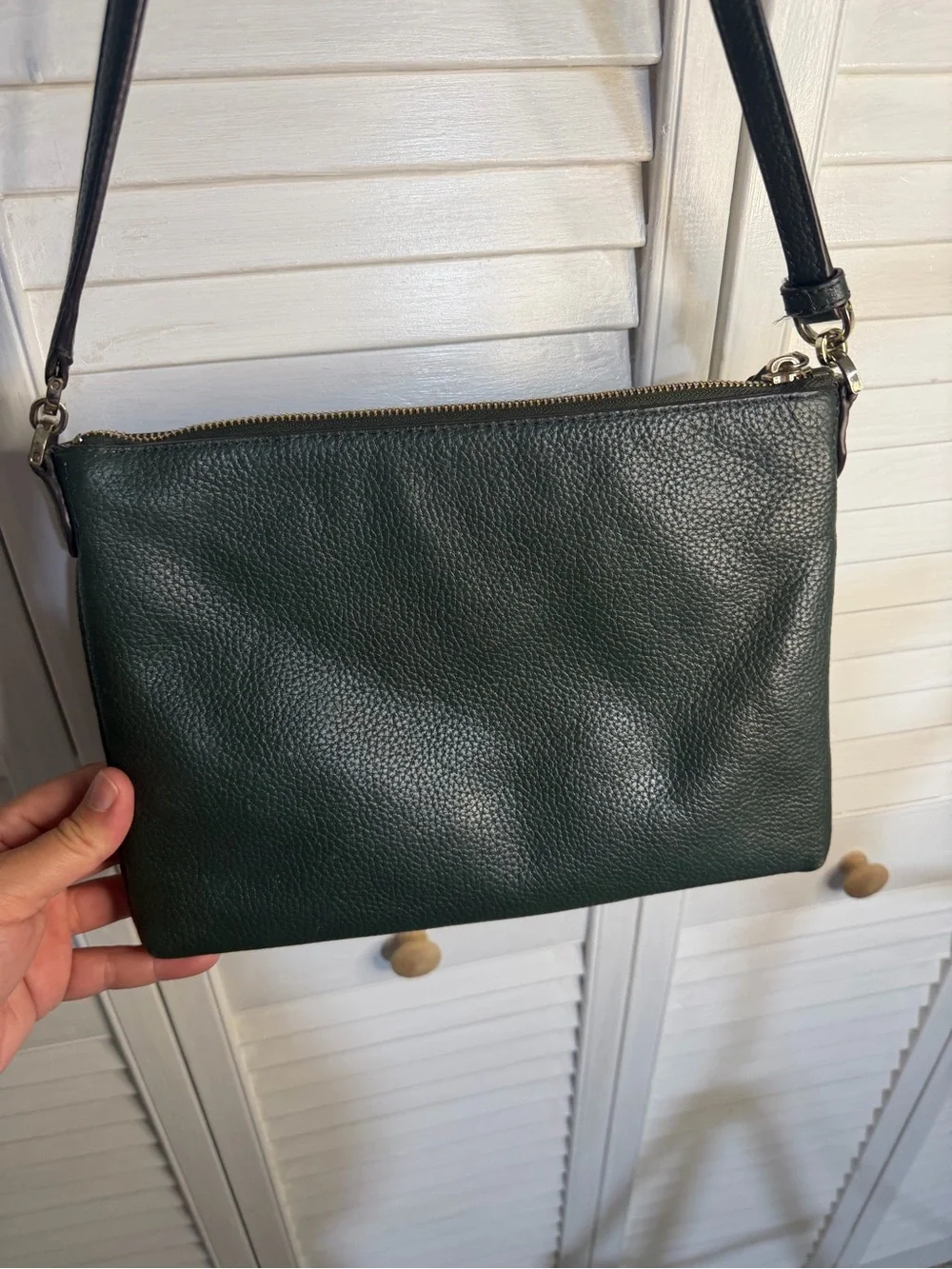 Kate Spade green Leather Crossbody Bag